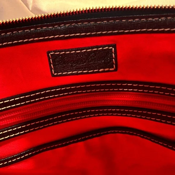 Dooney & Bourke Saffiano Satchel - Picture 11 of 13